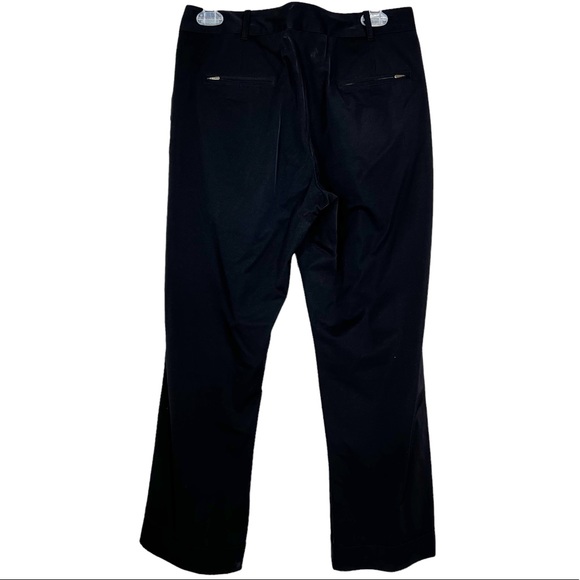 Jil Sander $795 Pleat Cuff Black All Season Casual Dress Pant Trousers Womens 36 - Picture 3 of 13